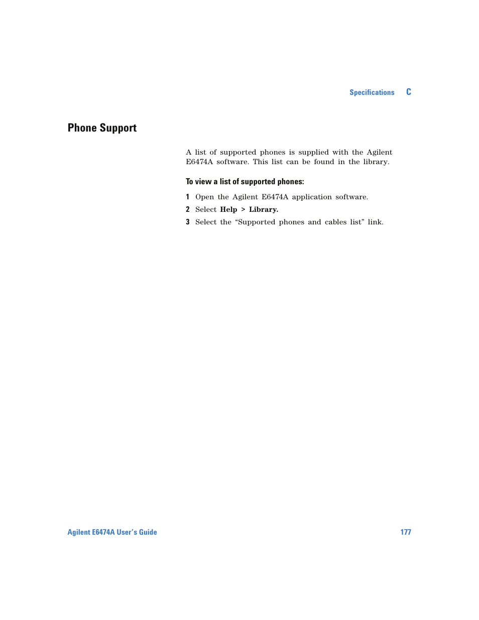 Phone support, To view a list of supported phones | Agilent Technologies Wireless Network Optimization Platform E6474A User Manual | Page 177 / 194