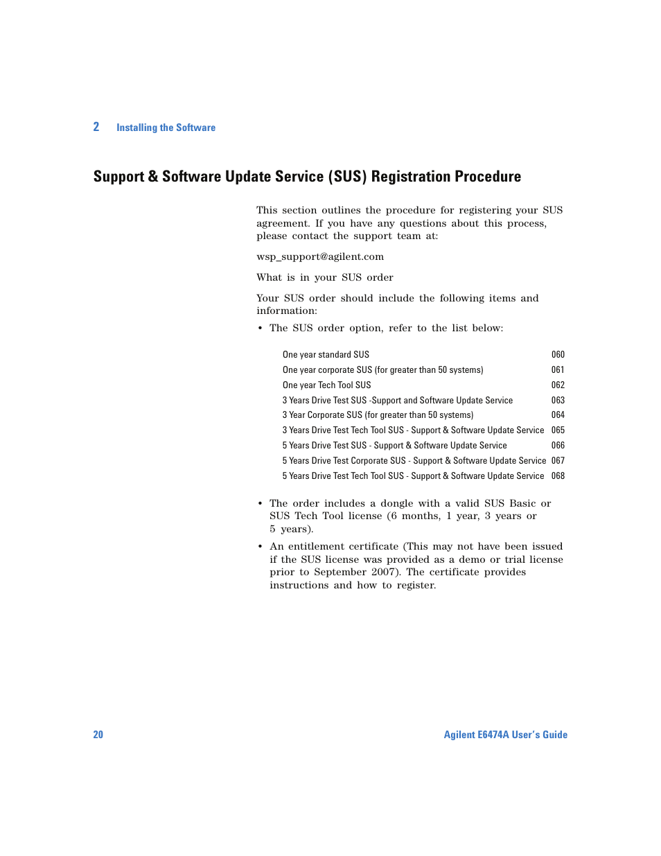 Procedure | Agilent Technologies Wireless Network Optimization Platform E6474A User Manual | Page 20 / 194