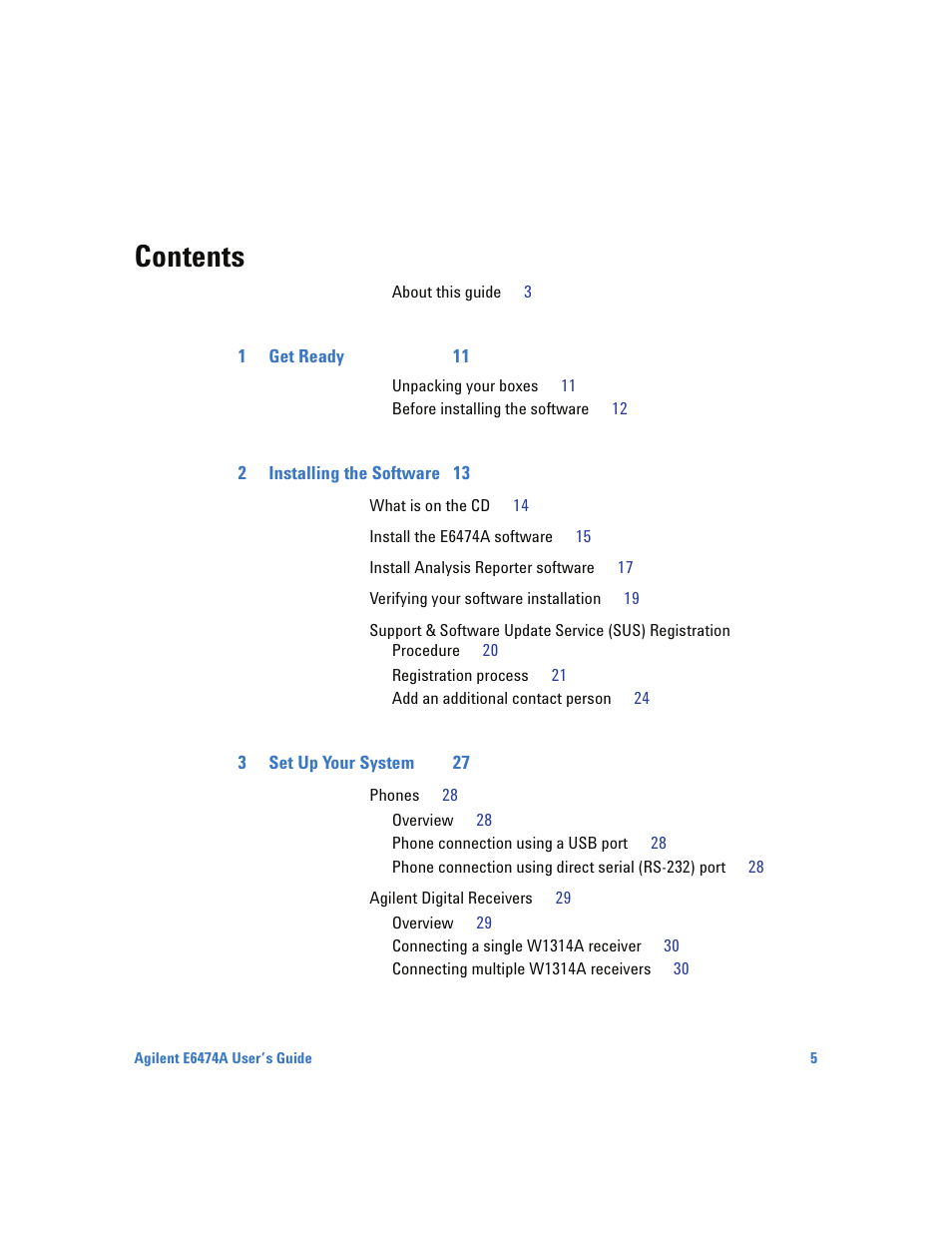 Agilent Technologies Wireless Network Optimization Platform E6474A User Manual | Page 5 / 194