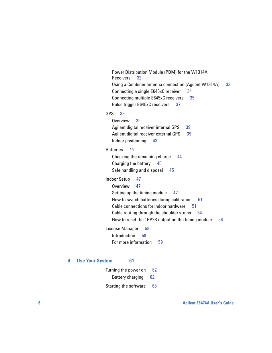 Agilent Technologies Wireless Network Optimization Platform E6474A User Manual | Page 6 / 194