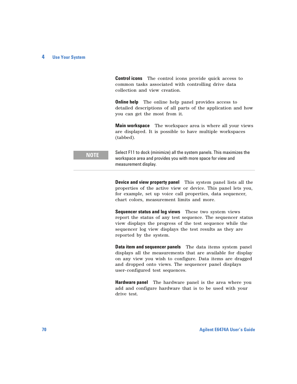 Agilent Technologies Wireless Network Optimization Platform E6474A User Manual | Page 70 / 194