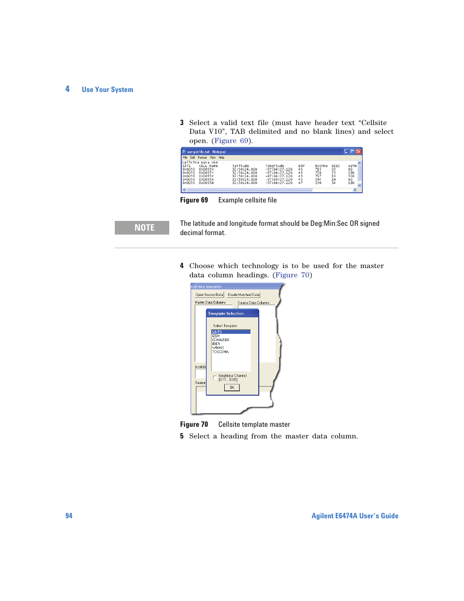 Agilent Technologies Wireless Network Optimization Platform E6474A User Manual | Page 94 / 194