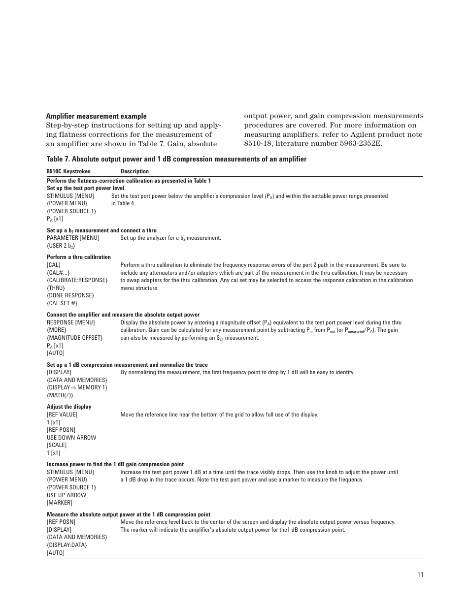 Agilent Technologies PN 8510-16 User Manual | Page 11 / 12