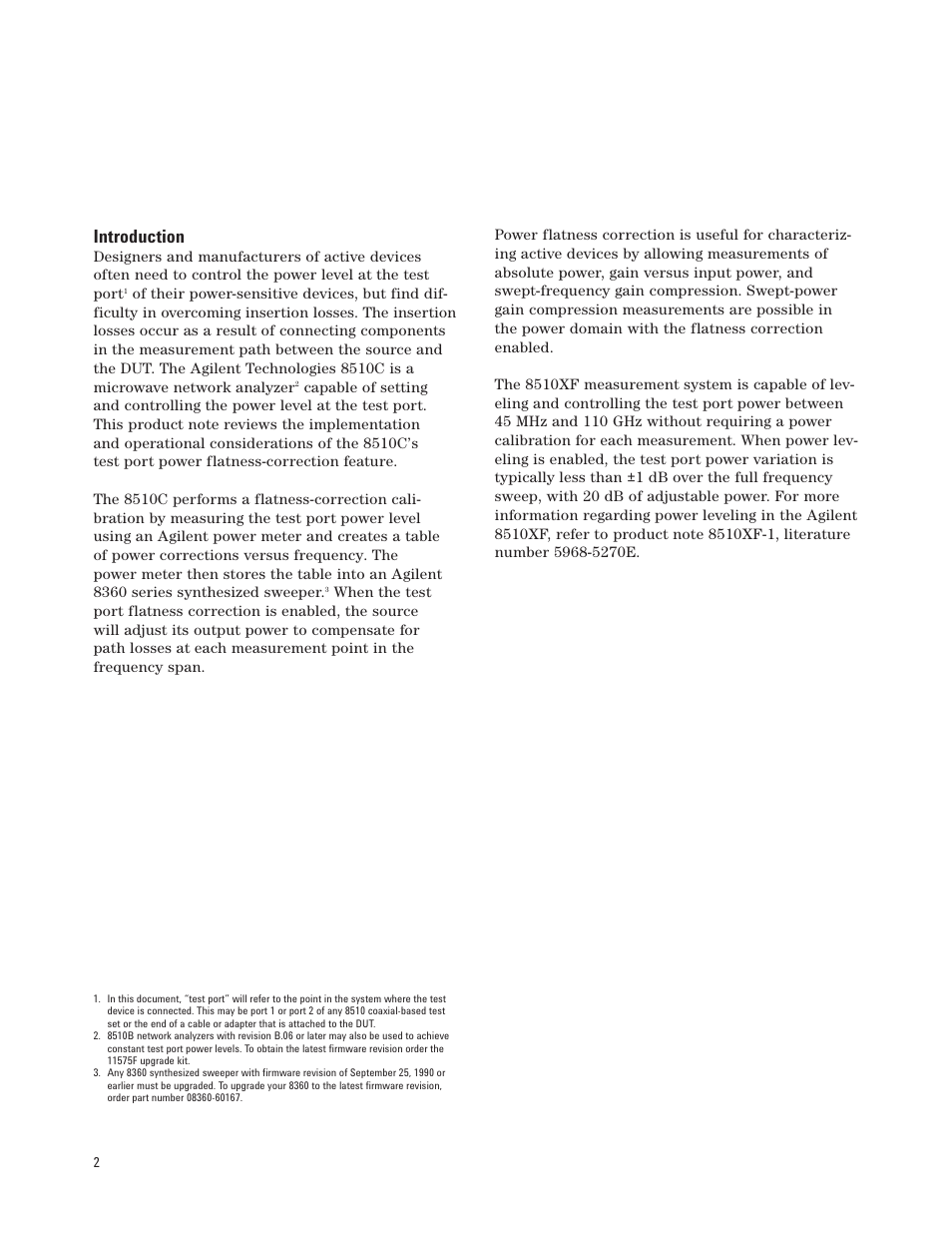 Introduction | Agilent Technologies PN 8510-16 User Manual | Page 2 / 12