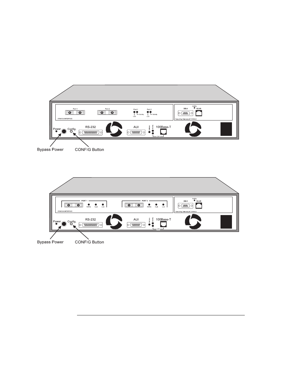 Figure 2-1: the probe’s rear panel, Figure 2-1 | Agilent Technologies J3972A User Manual | Page 40 / 189
