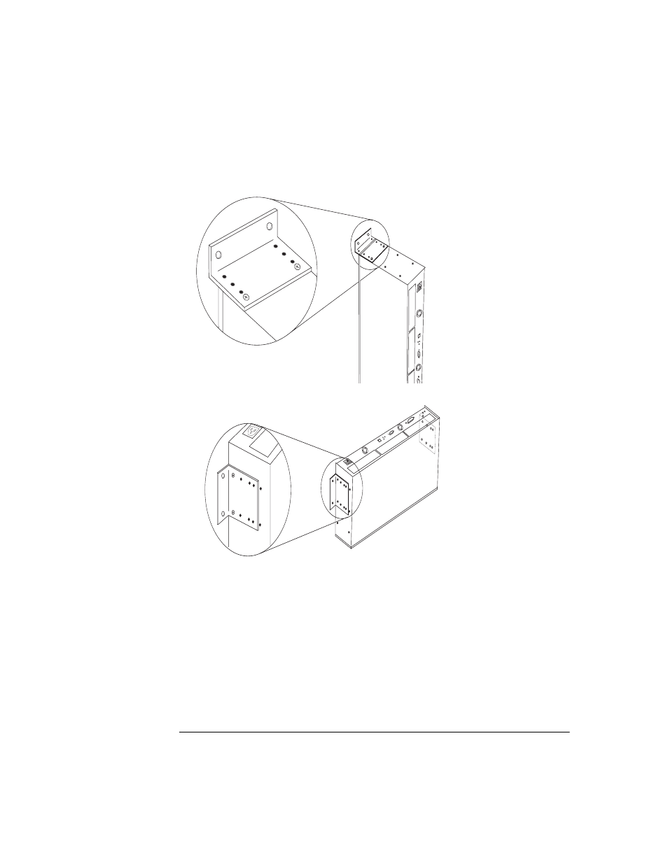 Figure 3-2: install the probe on a wall | Agilent Technologies J3972A User Manual | Page 68 / 189
