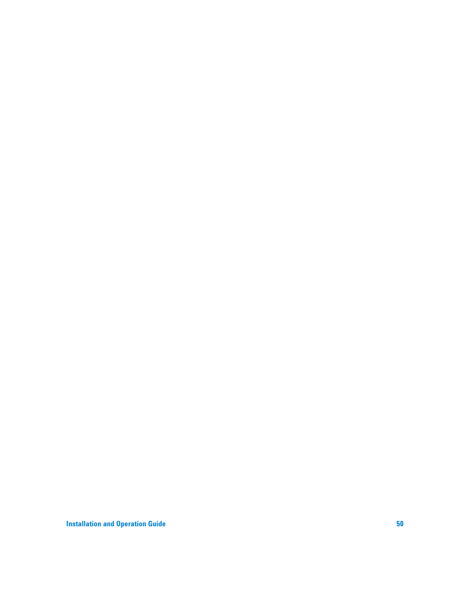 Agilent Technologies G3180B User Manual | Page 50 / 52