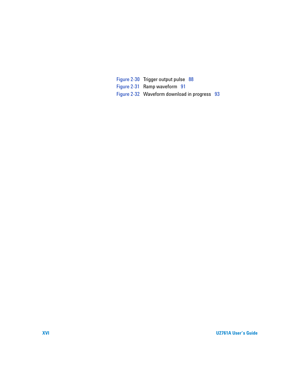 Agilent Technologies AGILENT U2761A User Manual | Page 16 / 123