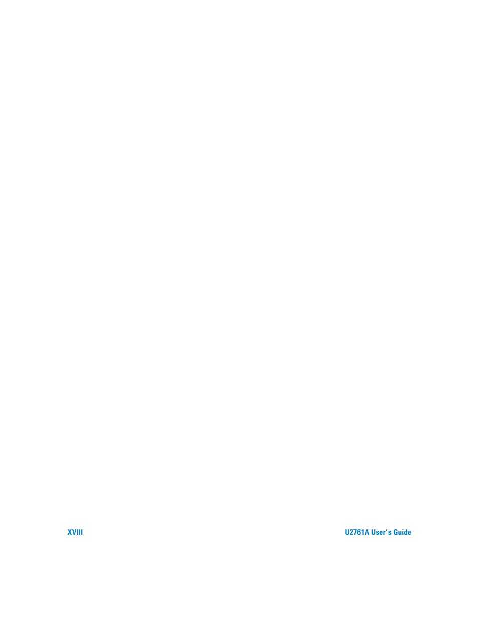 Agilent Technologies AGILENT U2761A User Manual | Page 18 / 123