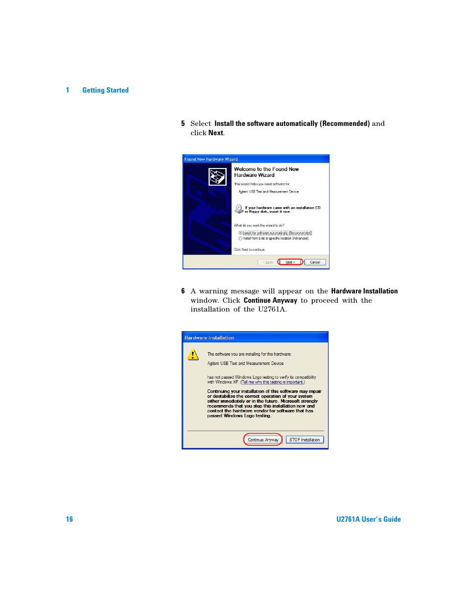 Agilent Technologies AGILENT U2761A User Manual | Page 34 / 123