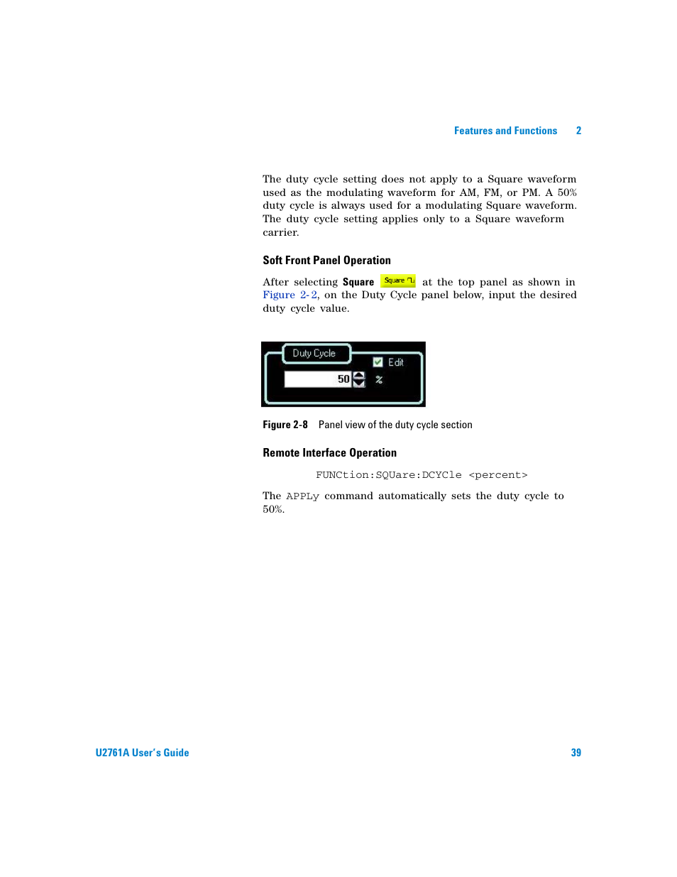 Figure | Agilent Technologies AGILENT U2761A User Manual | Page 57 / 123