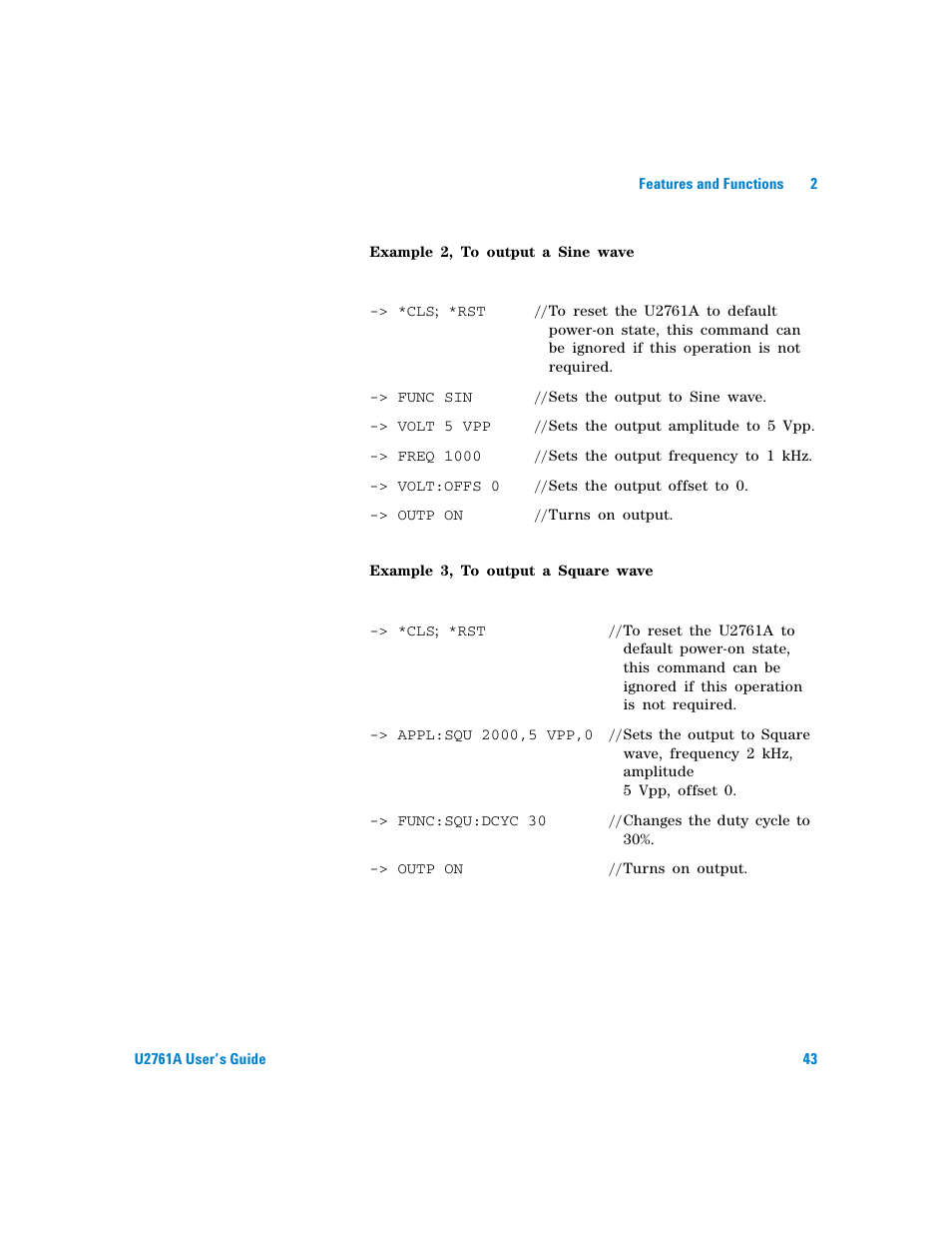 Agilent Technologies AGILENT U2761A User Manual | Page 61 / 123