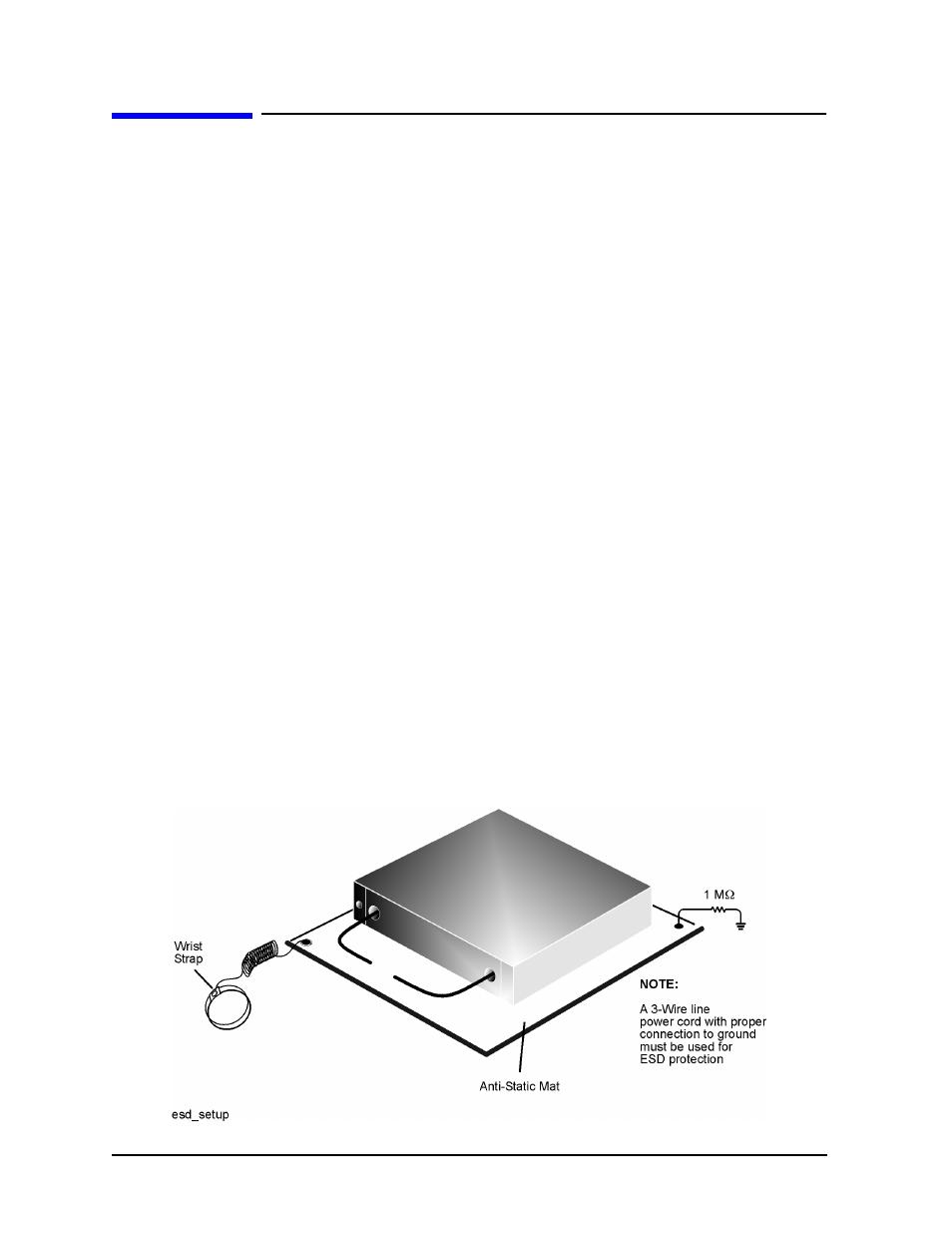 Electrostatic discharge, Electrostatic discharge -2 | Agilent Technologies 85032B/E 50 User Manual | Page 18 / 55