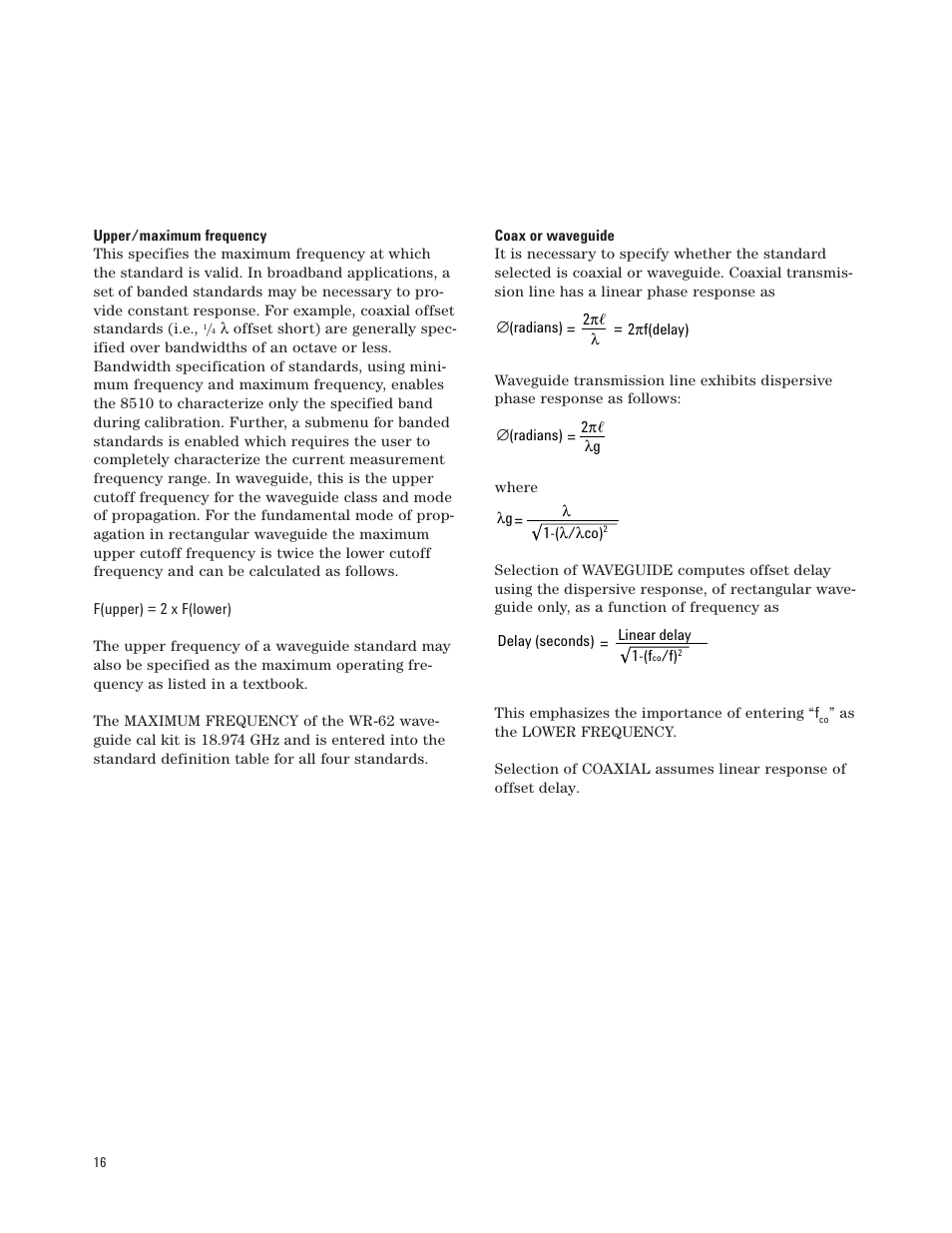 Agilent Technologies 8510 User Manual | Page 16 / 32