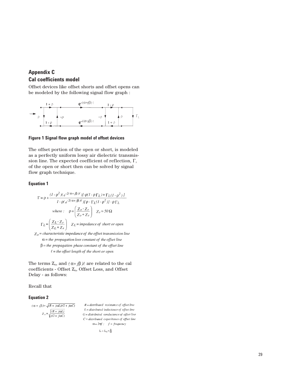 Appendix c cal coefficients model | Agilent Technologies 8510 User Manual | Page 29 / 32