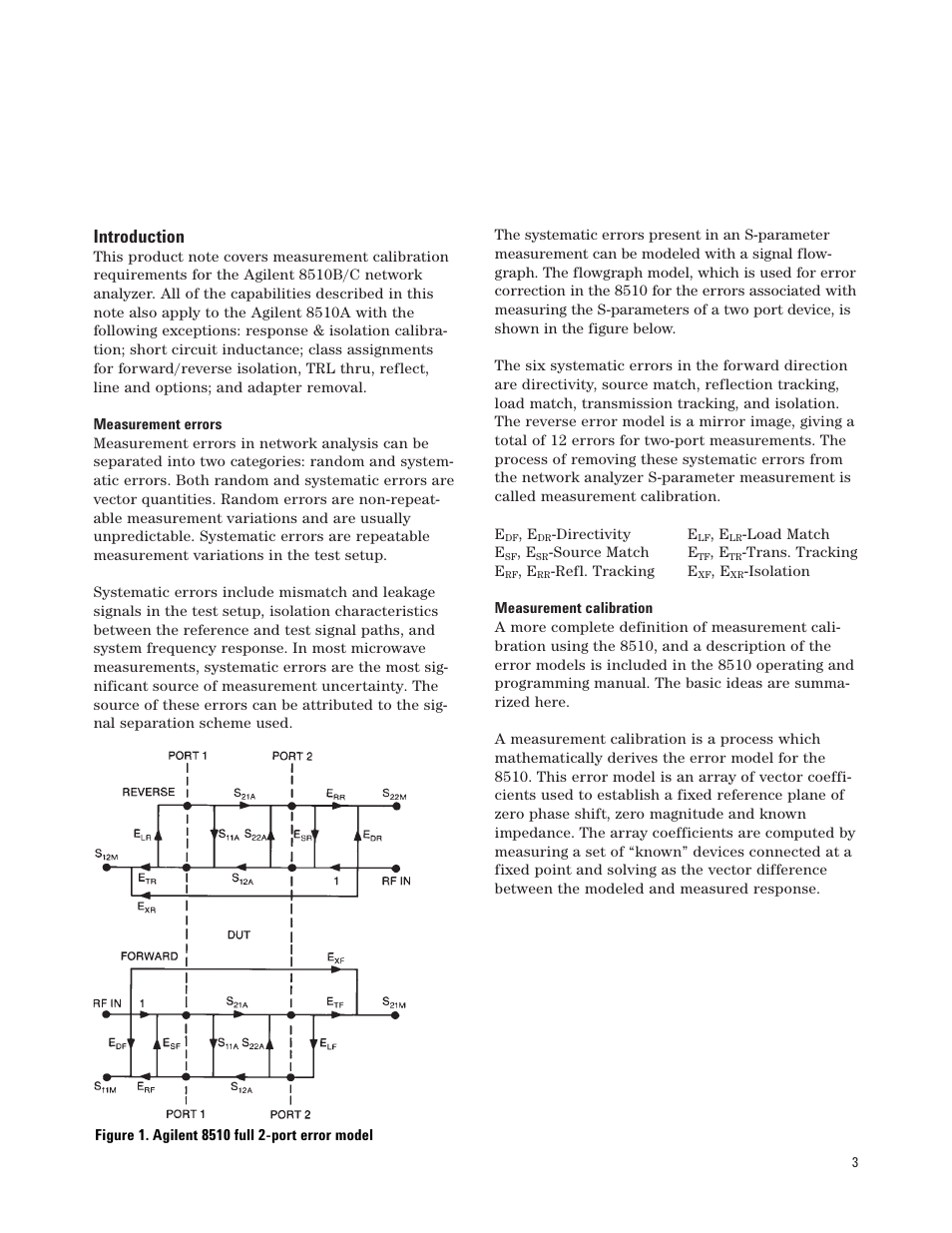 Introduction | Agilent Technologies 8510 User Manual | Page 3 / 32