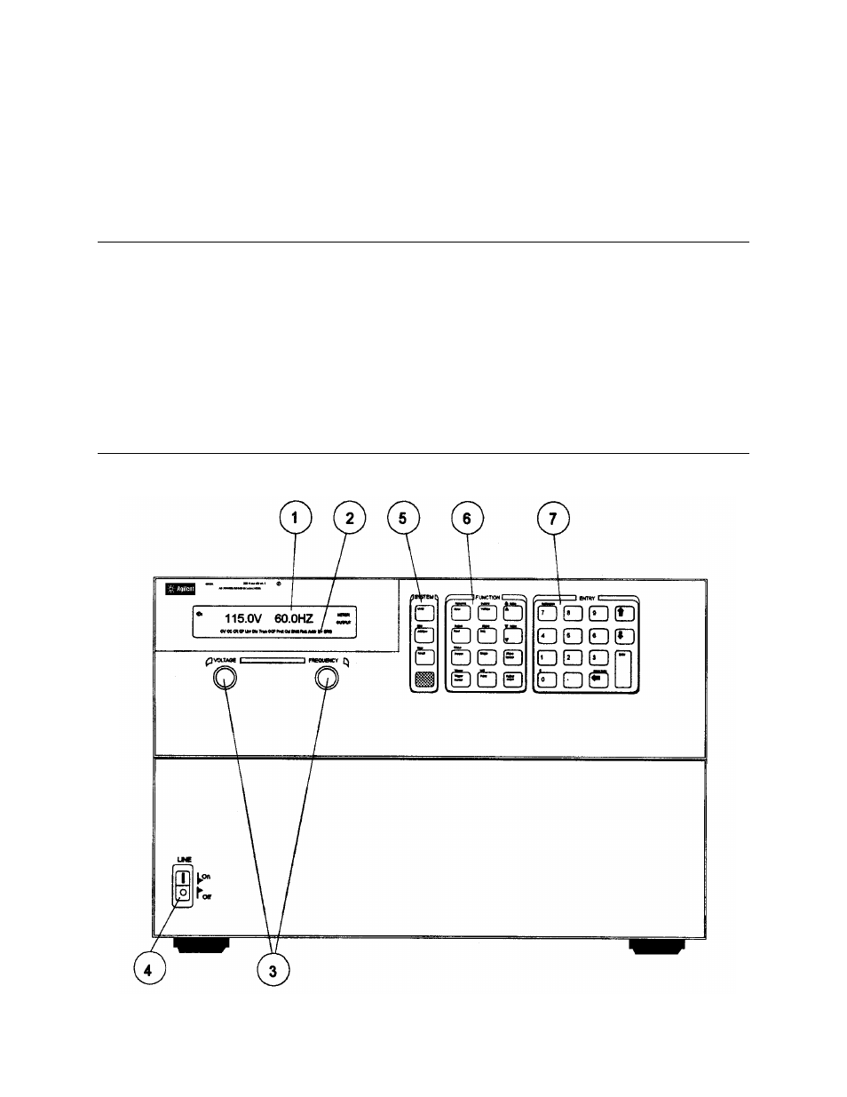 Front panel operation, Front panel description, Introduction 31 front panel description 31 | Introduction | Agilent Technologies 6814B User Manual | Page 31 / 79