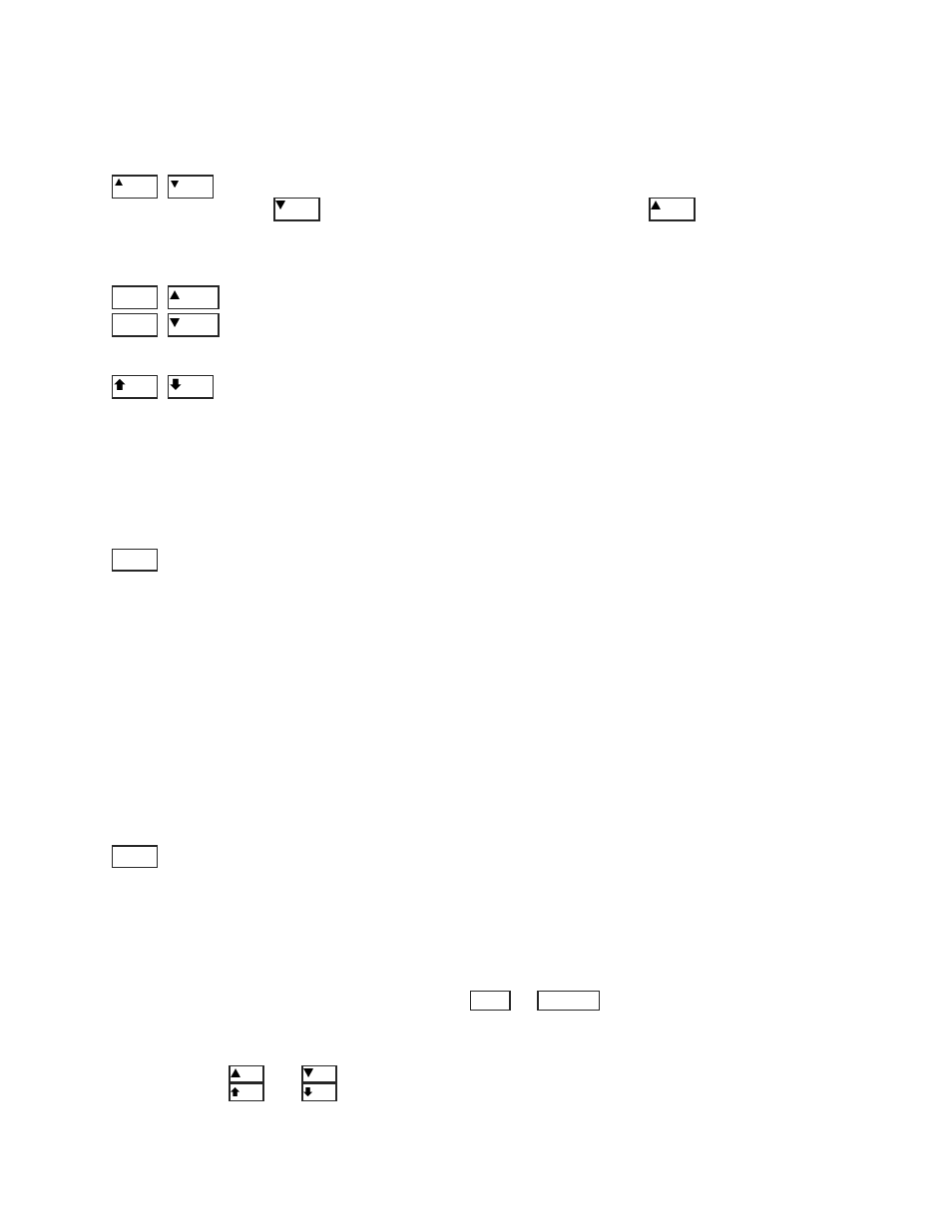 Scrolling keys, Meter display keys | Agilent Technologies 6814B User Manual | Page 35 / 79