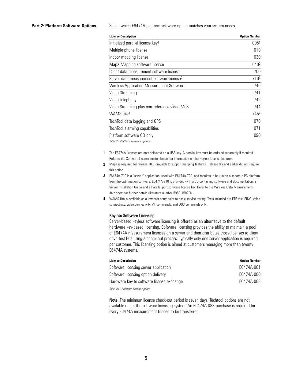 Agilent Technologies E6474A User Manual | Page 5 / 14