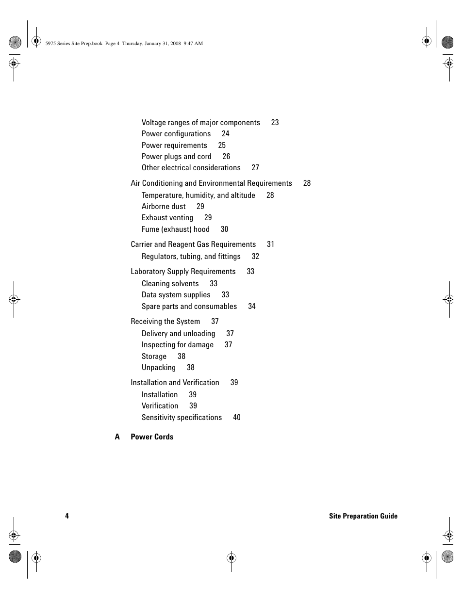 Agilent Technologies 5975 User Manual | Page 4 / 44