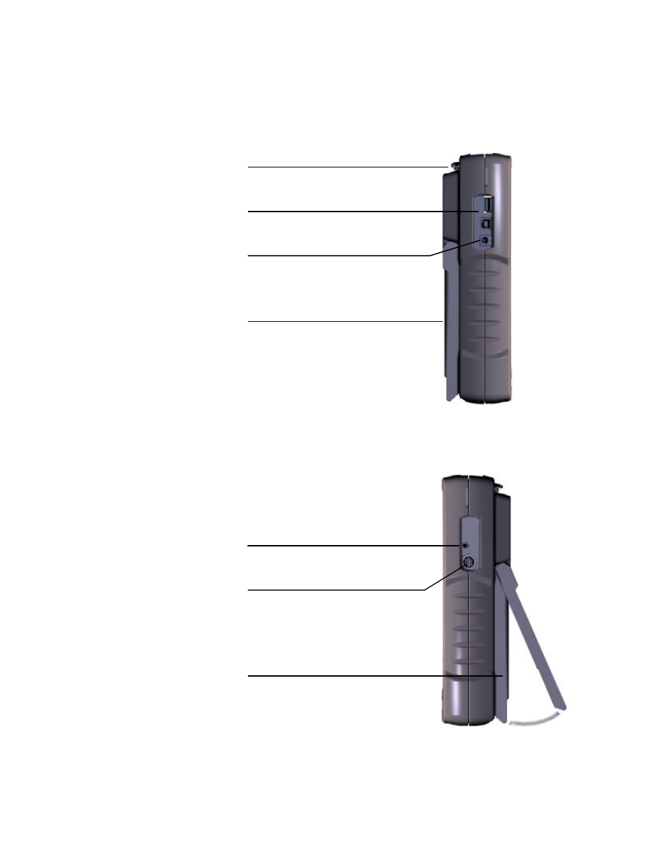 Side views | Agilent Technologies N2610A User Manual | Page 11 / 248