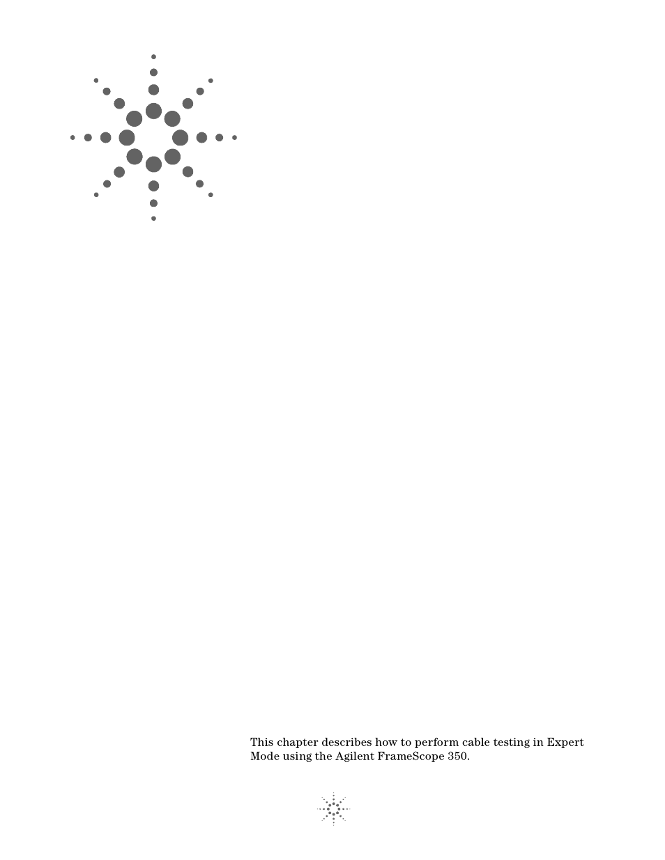 5 cable testing in expert mode, Agilent technologies | Agilent Technologies N2610A User Manual | Page 123 / 248