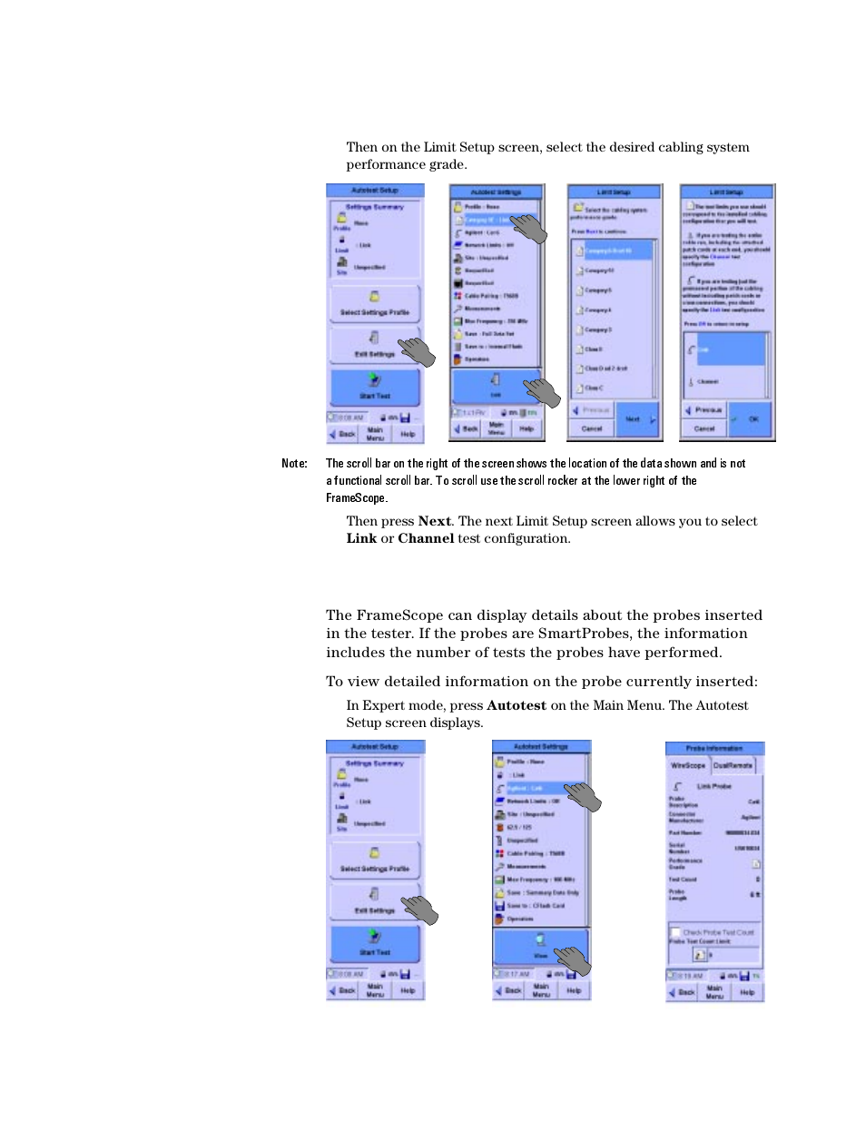 Viewing probe information | Agilent Technologies N2610A User Manual | Page 132 / 248