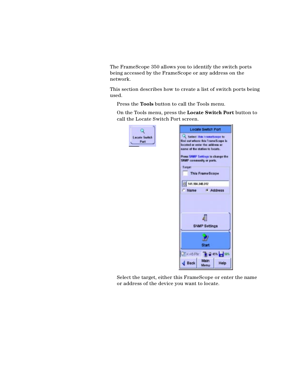 Locating switch ports | Agilent Technologies N2610A User Manual | Page 60 / 248