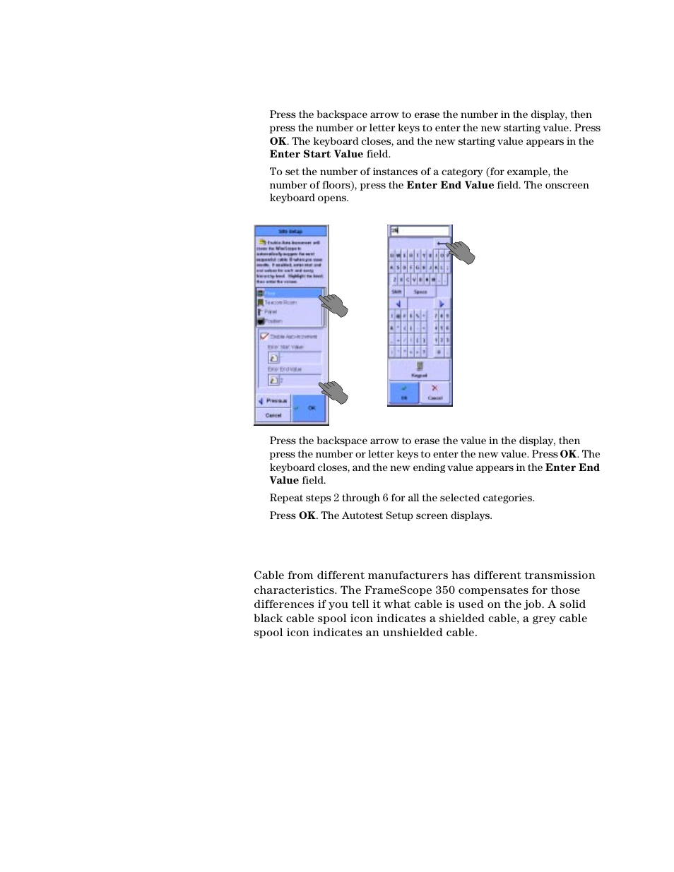 Choosing the cable type | Agilent Technologies N2610A User Manual | Page 79 / 248