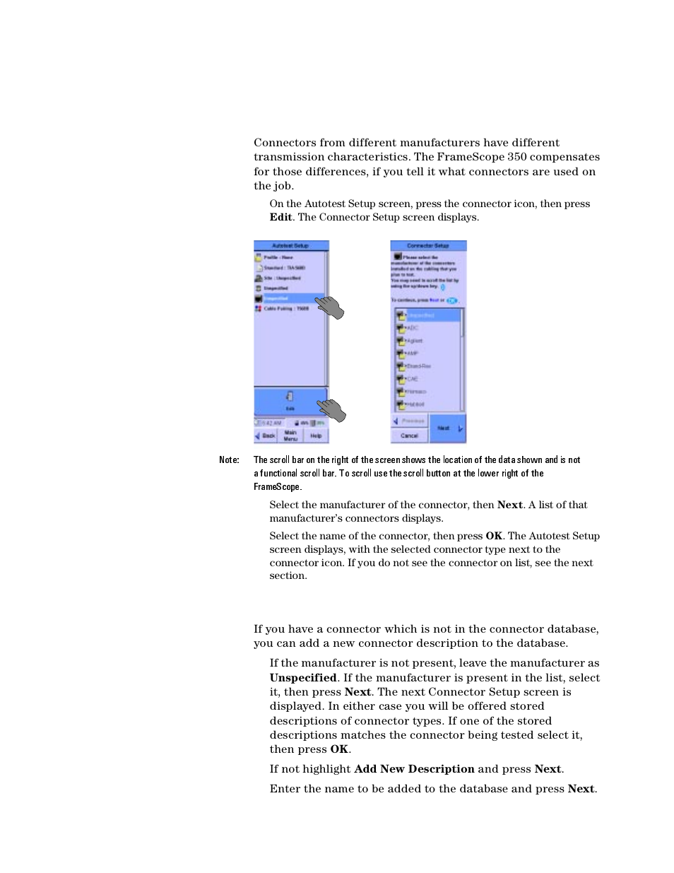 Choosing the connector type | Agilent Technologies N2610A User Manual | Page 82 / 248