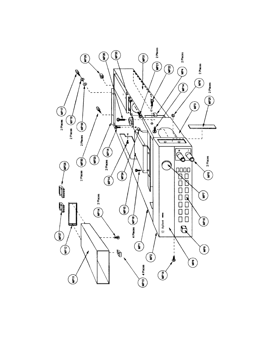 Agilent Technologies 6613C User Manual | Page 51 / 59