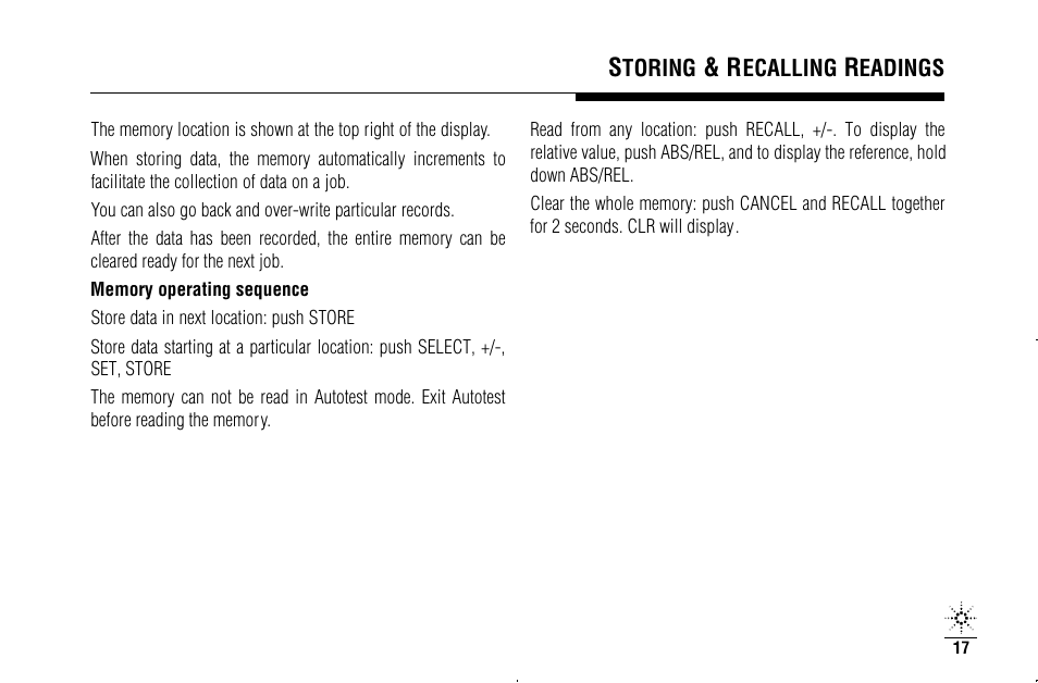 Agilent Technologies N3970A User Manual | Page 20 / 47