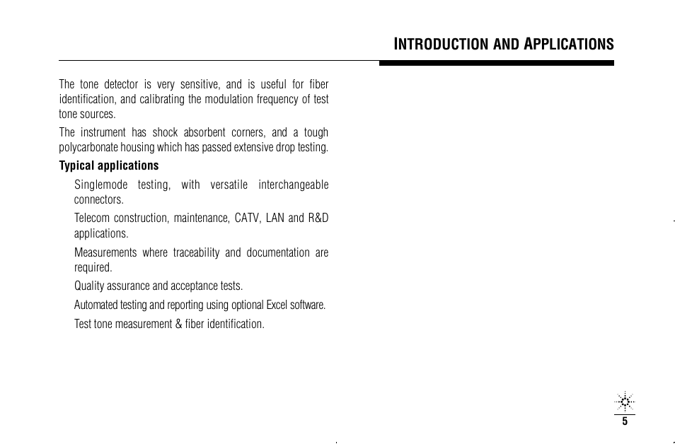 Agilent Technologies N3970A User Manual | Page 8 / 47