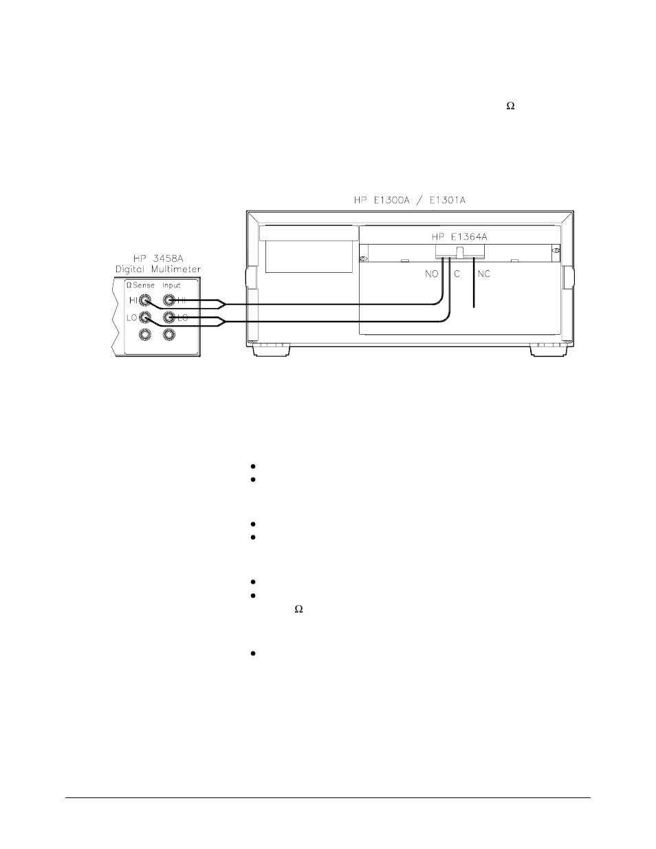 Test 2-1: closed-channel resistance test | Agilent Technologies E1364A User Manual | Page 23 / 60