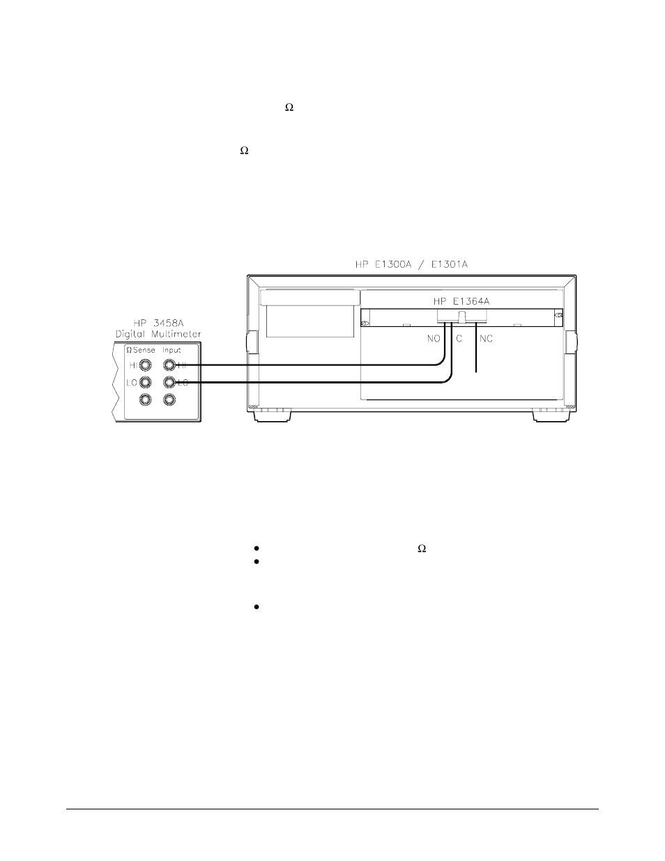 Test 2-2: dc isolation test | Agilent Technologies E1364A User Manual | Page 27 / 60