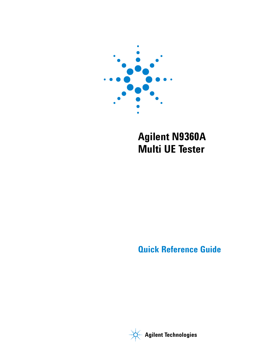 Agilent Technologies N9360A User Manual | 44 pages