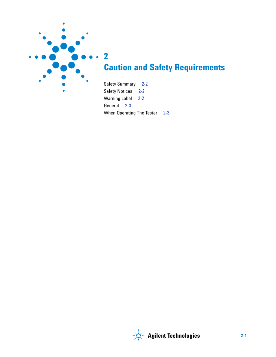 2 caution and safety requirements, 2caution and safety requirements | Agilent Technologies N9360A User Manual | Page 11 / 44