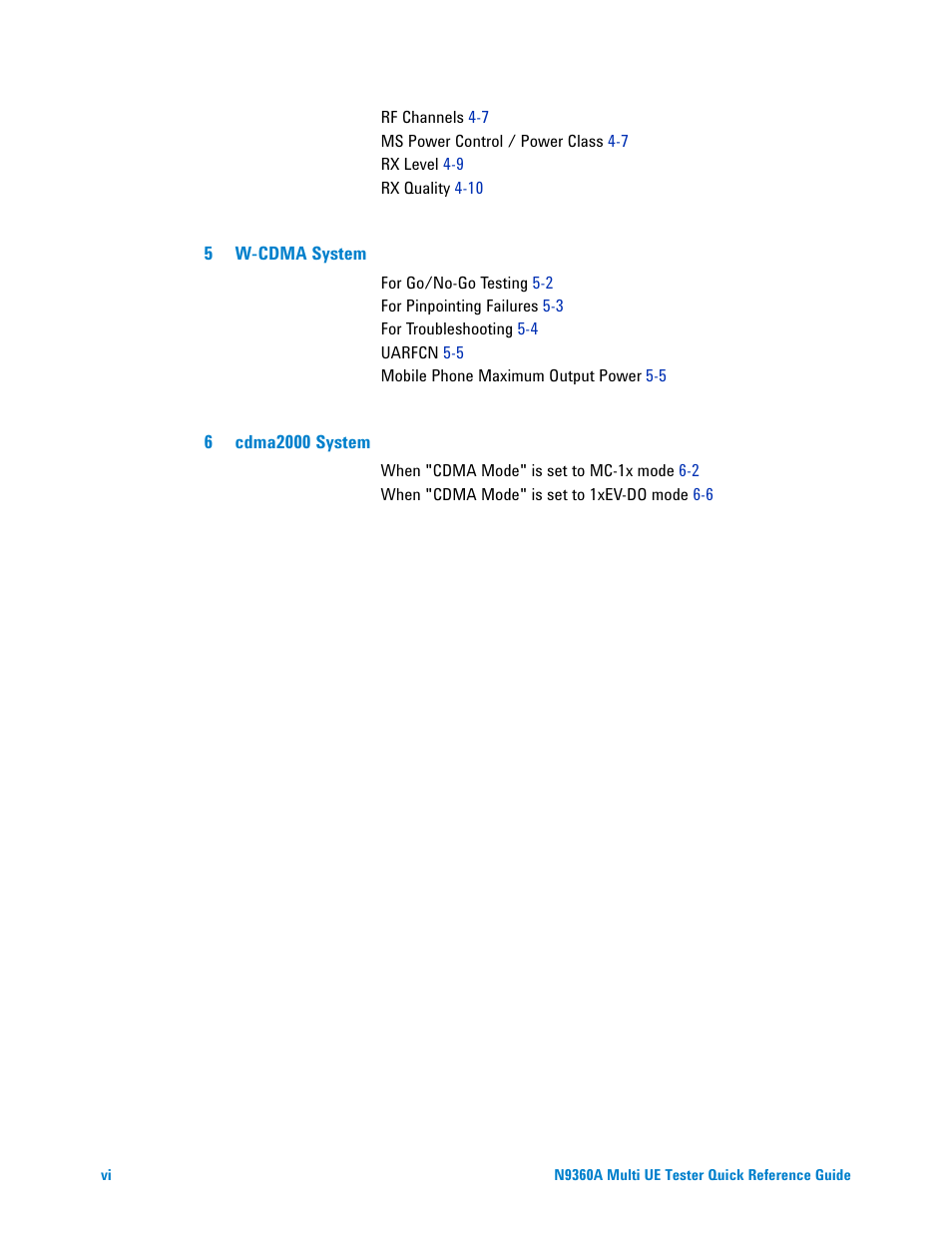 Agilent Technologies N9360A User Manual | Page 6 / 44