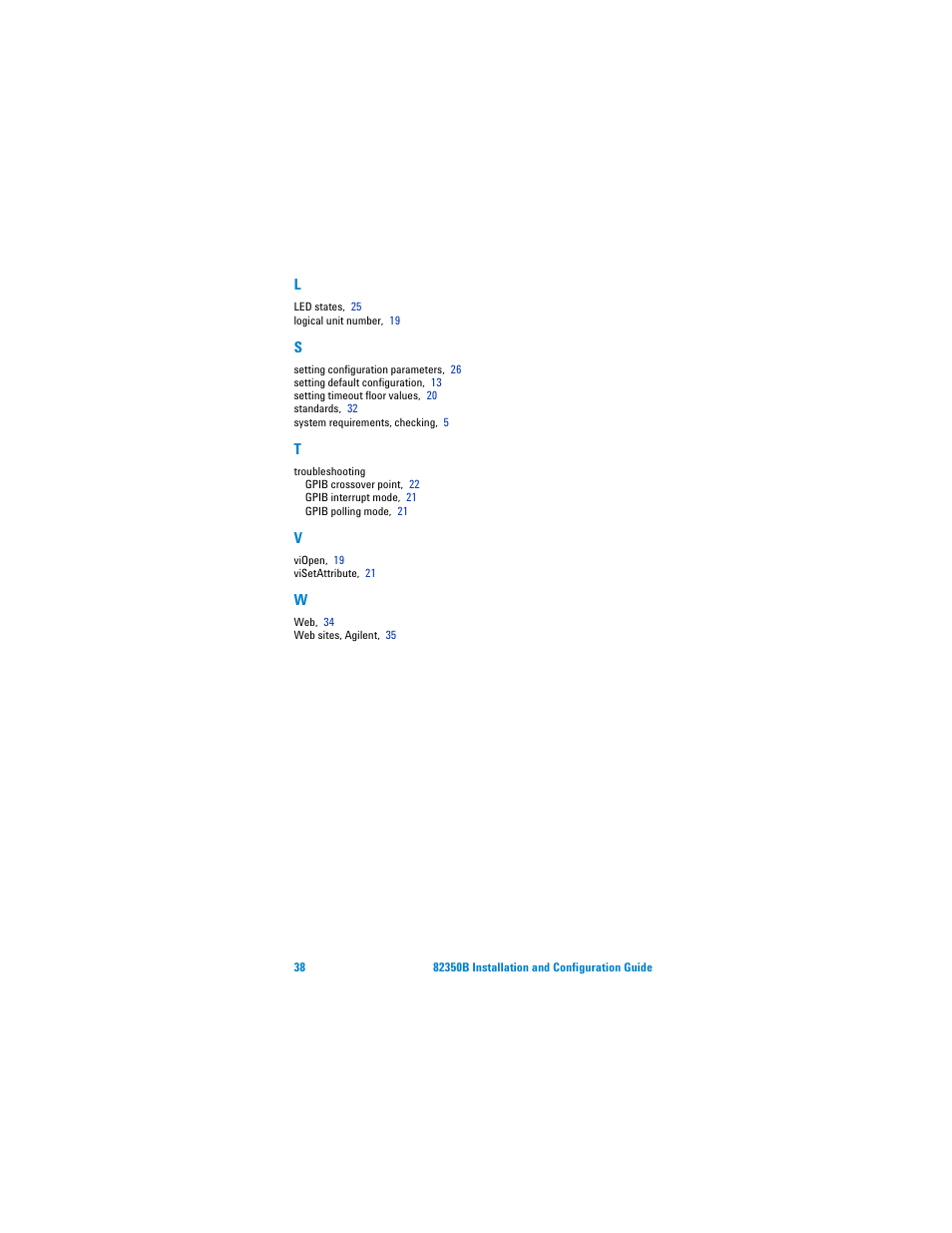 Agilent Technologies Agilent 82350B User Manual | Page 50 / 51