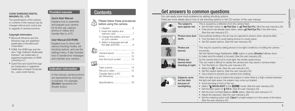 Samsung NV100HD User Manual | Page 2 / 82