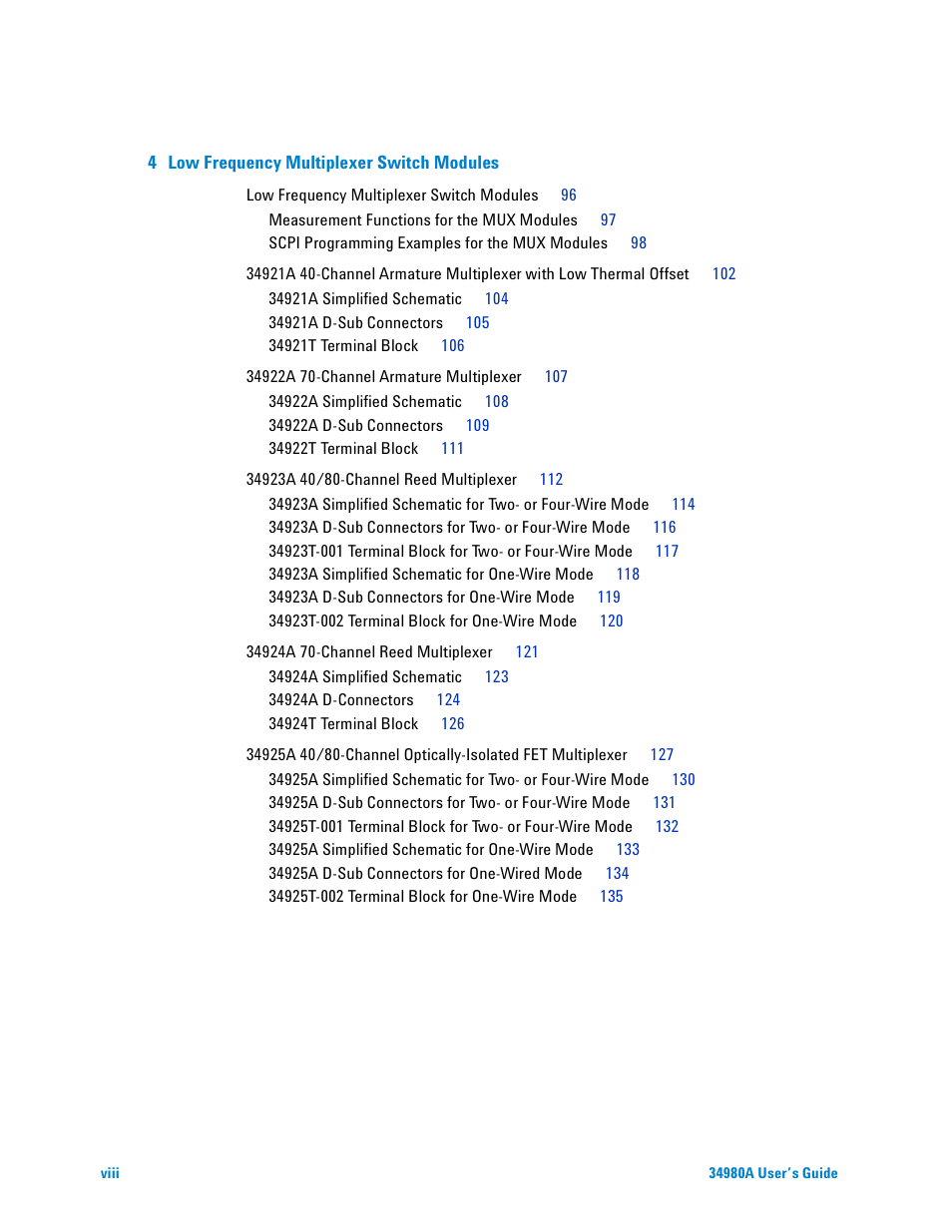 Agilent Technologies Switch/Measure User Manual | Page 10 / 216