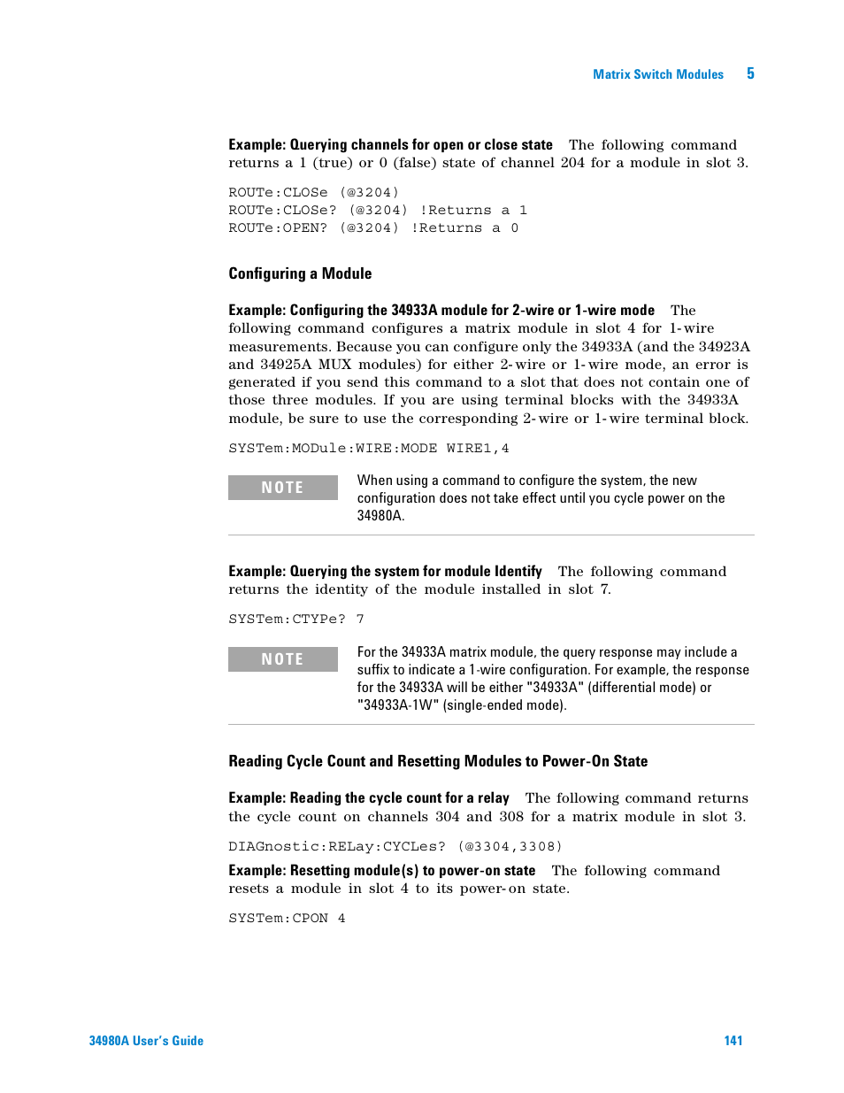 Agilent Technologies Switch/Measure User Manual | Page 153 / 216