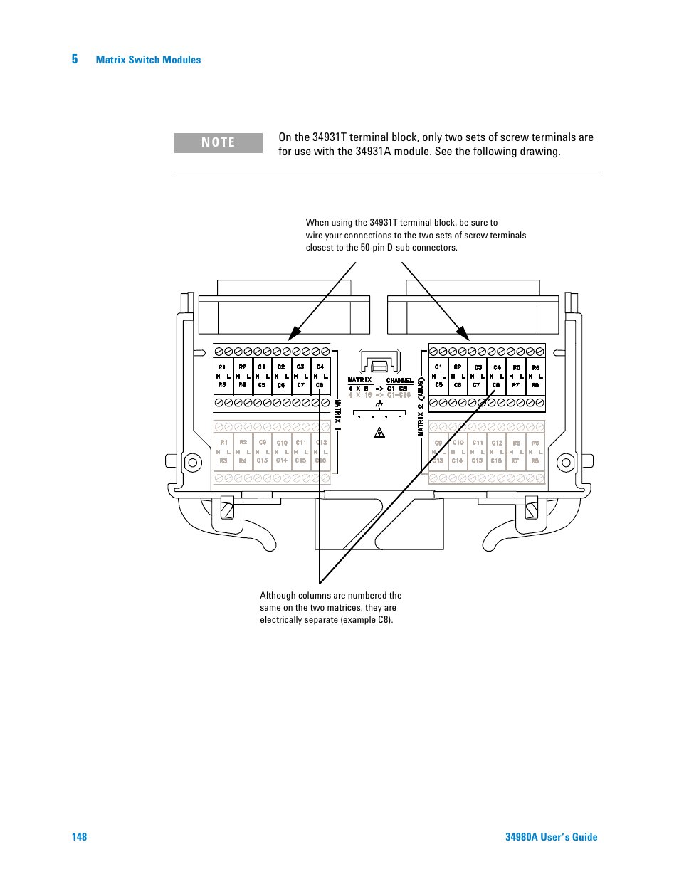 Agilent Technologies Switch/Measure User Manual | Page 160 / 216