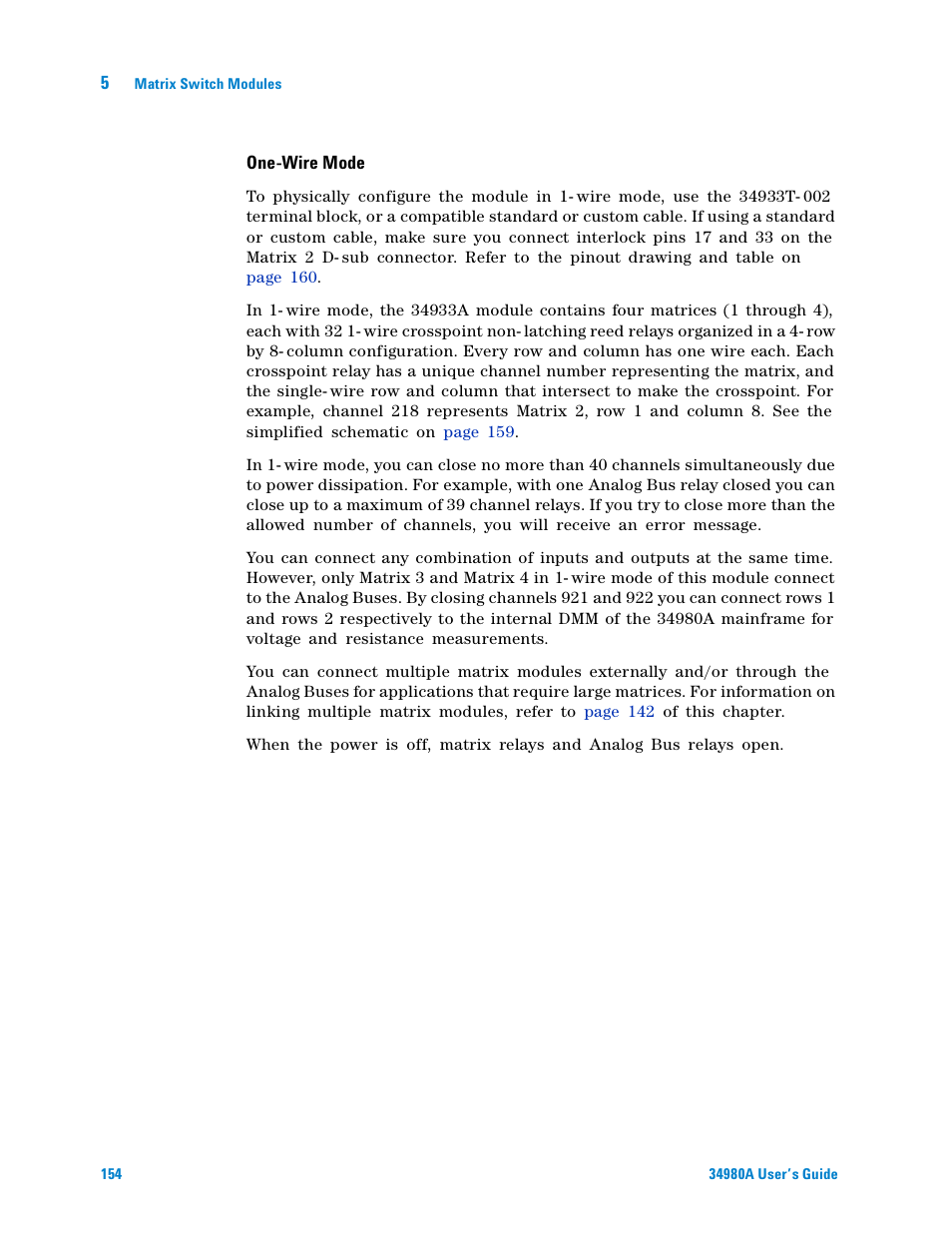 Agilent Technologies Switch/Measure User Manual | Page 166 / 216