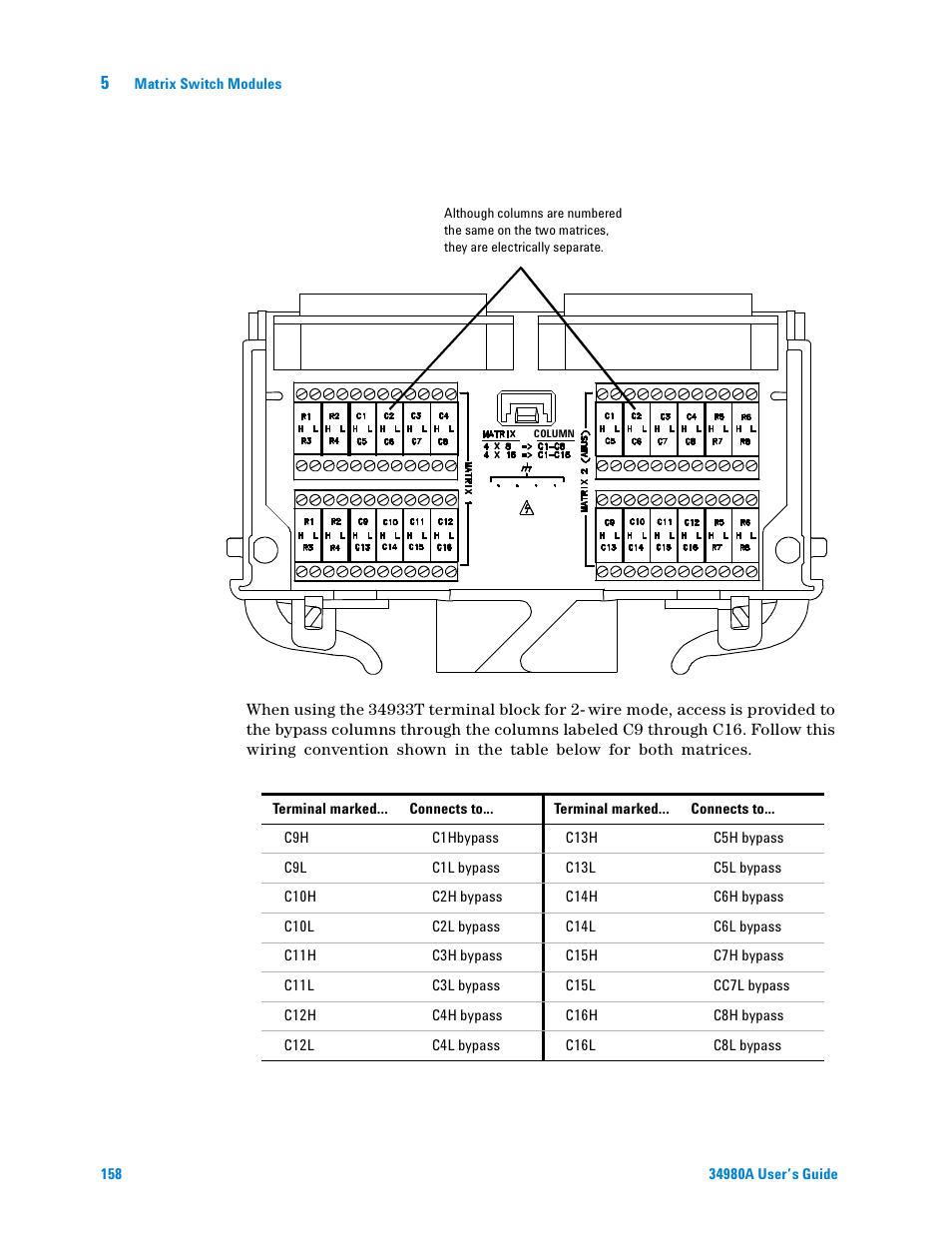 Agilent Technologies Switch/Measure User Manual | Page 170 / 216