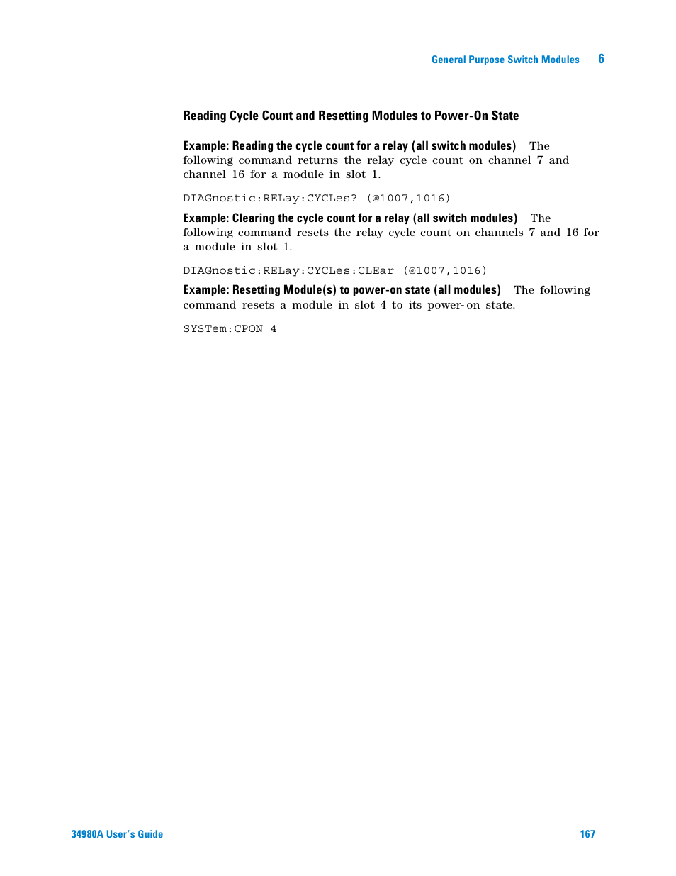 Agilent Technologies Switch/Measure User Manual | Page 179 / 216