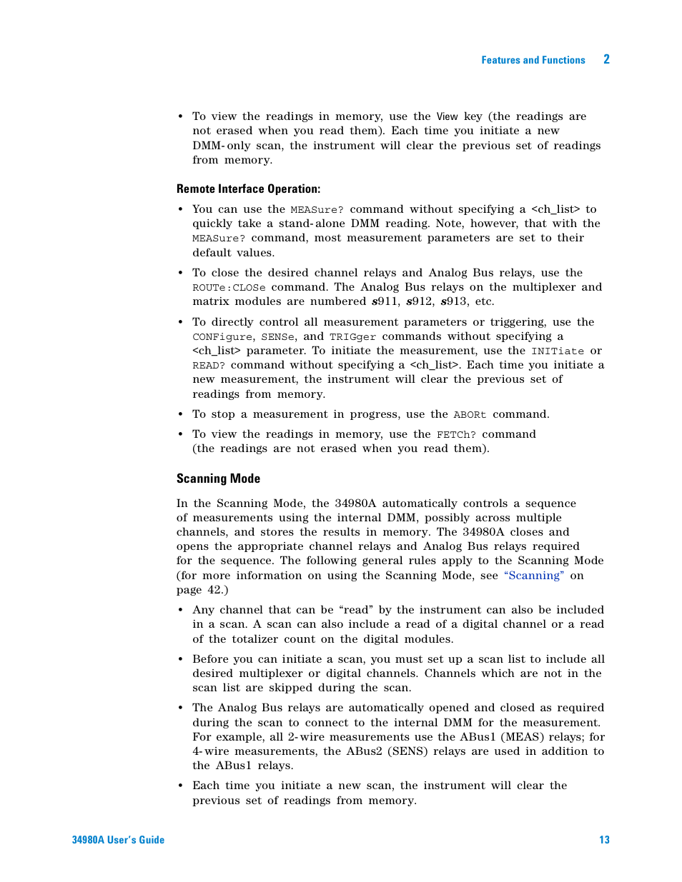 Agilent Technologies Switch/Measure User Manual | Page 25 / 216