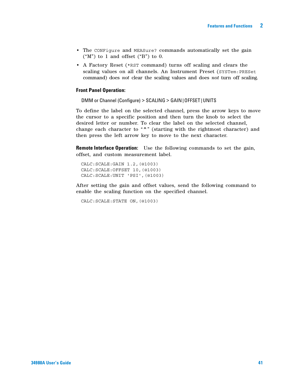 Agilent Technologies Switch/Measure User Manual | Page 53 / 216