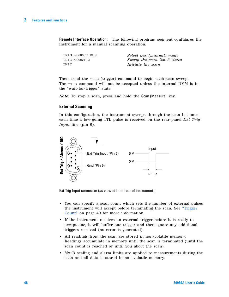 Agilent Technologies Switch/Measure User Manual | Page 60 / 216