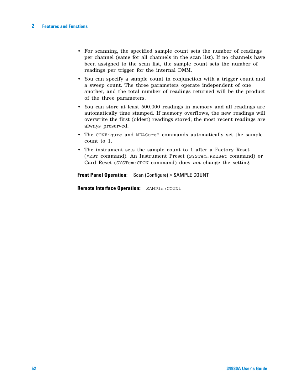 Agilent Technologies Switch/Measure User Manual | Page 64 / 216